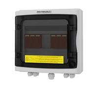 Caja de conexiones solares PV DC 1000 V 2 x T2 2 cuerdas 2 x protección contra sobretensiones fotovoltaica fotovoltaica PV protección contra rayos doctorvolt