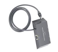 Caja de conmutación de red RJ45 de metal, soporta transferencia de datos de 1000 Mbps para conexión de múltiples dispositivos, adaptador Ethernet