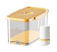 Caja De Conservación De Almacenamiento: Contenedor Sellado, Frasco De Frescura | Contenedores De Cocina Con Bomba Vacía Para Verduras, Carne Y Alimentos Secos, Casa De Viajes Herméticas, Ahorrando Riu