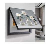 Caja de Contadores Pintura Decorativa Vertical Pintura Mural de Cajas de Distribución Eléctrica Ocultar Contador Pared Tapa Decorativa(A,80x60cm/31.5x23.6in)