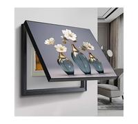 Caja de Contadores Pintura Decorativa Vertical Pintura Mural de Cajas de Distribución Eléctrica Ocultar Contador Pared Tapa Decorativa(D,55x45cm/21.6x17.7in)