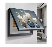 Caja de Contadores Pintura Decorativa Vertical Pintura Mural de Cajas de Distribución Eléctrica Ocultar Contador Pared Tapa Decorativa(B,40x30cm/15.7x11.8in)