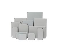 Caja de control con interruptor de botón pulsador Caja de aluminio fundido impermeable for exteriores IP67, proyecto de ingeniería(FA29 150x100x80mm)