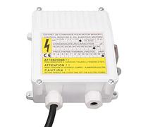 Caja de Control de Bomba de Pozo Profundo, Controlador de Interruptor Sumergible Doméstico de 3,0 2,2 KW, 70uf, 20A, Accesorios Profesionales (Enchufe Europeo 220V)