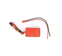 Caja de control del de retracción eléctrica multifunción de aleación JP Hobby ER-200, accesorio RC rojo, controlador del de retracción eléctrica de aleación para tren de