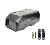 Caja de controlador de bicicleta eléctrica Caja de plástico ABS 200x97x82mm Carcasa impermeable para 12/15 MOS E-Bicycle Scooter Protección Negro (sin agujeros)