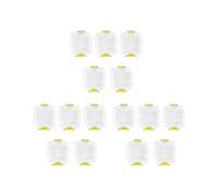 Caja de Corona de Almohada Dental, 15 Piezas de PelíCula de Membrana Transparente Escaparate de Cajas de Dientes Caja de Corona y Puente Dental