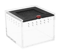Caja de Cría de Acrílico Ligera para Arañas y Escorpiones Ventilación | Buen Visor, Anti-escape, para Transportar y Criar Animales, Uso en Terrario de Reptiles