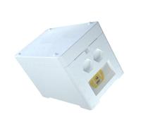 Caja de cría de apicultura con extraíble, caja de espuma de 3 marcos para manejo de apiarios pequeños, configuración enfocada del criador y manejo diario compacto