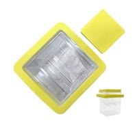Caja De Cría De Peces De Acuario, Caja De Cría De Incubadora De Peceras, Caja De Aislamiento De Cría De Peces, Caja De Eclosión Divisoria De Aislamiento De Camarones Pequeños Flotantes Con Ventosas, C