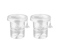 Caja de cría de peces reutilizable para acuarios con diseño flotante y panel divisor para protección de crecimiento de freír, caja de cría