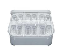 Caja de cría de Reptiles pequeña - 12 Rejillas incubadoras Profesionales para Reptiles | Caja de crianza de Huevos de Reptiles, Bandeja de incubadora para Serpiente, Lagarto, Rana y Tortuga