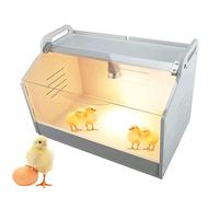 Caja de cría inteligente, Caja caliente for incubadora de pollitos, incubadora Manual, calentador de temperatura constante, jaula for incubadora, suministros de Hábitat acrílica(Parent)