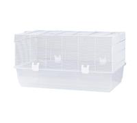 Caja de cría Jaula básica for hámster 80cm Jaula for Oso Dorada Sencilla Grande chasis Alto para Uso doméstico(Blanco)