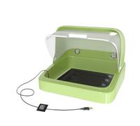 Caja de crianza de pollo - Lámparas de calor de pollo, bandejas de calentamiento de aves de corral | Caja de cría de incubadores de aves calentador de pollo con 3 temperatura calefacción de calefacci