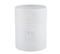 Caja de cubiertos, tarro, cuchara, tenedor, almacenamiento, palillos, acero inoxidable blanco