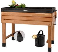 Caja De Cultivo Premium De Madera De Cerezo, Gardenera Para Flores De Balcón