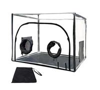 Caja de de - Estación compacta de de Aire aún, Kit de micología estéril Reutilizable | Caja de de en Interiores con Tapa Transparente, cámara fructíaca, Campana d