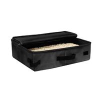 Caja de de viaje | Bandeja de de viaje con tapa con cremallera - Bandeja de a prueba de fugas, caja de portátil para coche, camping y viajes de hotel