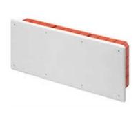 Caja de conexiones con tapa y carril DIN 516x202x90mm Gewiss GW48010
