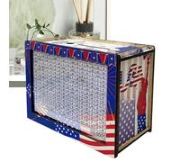 Caja de desafío de ahorro de 10.000,caja de ahorro de madera de 10.000 - Caja de ahorro de madera Cash Vault 4 de julio con encimera | Caja presupuestaria del desafío de ahorros 10.000 para adultos