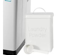 Caja de detergente en polvo de lavado, cuchara dosificadora | 3 L de almacenamiento de detergente en polvo | caja de polvo de lavado | 3 libras de almacenamiento, contenedor de detergente, contenedor