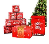 Caja de dinero de Navidad, caja de regalo de dinero de Navidad, dispensador de tarjetas de diseño pop, recuerdo plegable para niños, adultos, amigos, familia, fiesta, festival