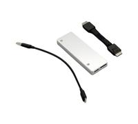 Caja de disco duro de 2.5 pulgadas para portátil portátil mecánico PCIE4.0 caja de disco móvil para computadora portátil PC de escritorio caja de unidades de aluminio