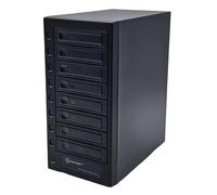 Caja de Disco Duro Externo USB 4.0 (40 Gbps) Tipo C de 8 bahías de 2.5 Pulgadas y 3.5 Pulgadas SATA