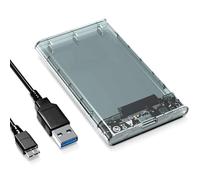 Caja de disco duro móvil de 6.3 cm USB3.0 para portátil, caja de disco duro móvil mecánica