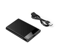 Caja de disco duro SATA3.0 de 2.5 pulgadas, caja de disco duro móvil de 6 TB, 5 Gbps, USB 3.0, USB 2.0 3.1, adaptador USB externo