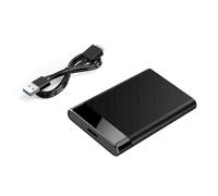 Caja de discos duros externos de velocidad rápida con USB 3.0, USB 2.0 3.1 y SATA3.0 de 5 Gbps para discos duros de 2.5 pulgadas