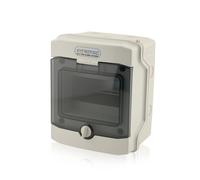 Caja de distribución antihumedad Caja de fusibles de superficie 1 fila 6TE IP65