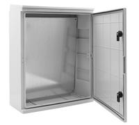 Caja de distribución BOXEXPERT IP65 con cubierta para lluvia, ABS 600 × 500 × 220 mm, armario de control impermeable y robusto, ideal como caja eléctrica o carcasa industrial