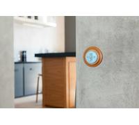 Caja de distribución - caja de superficie de porcelana blanca, ideal para instalaciones eléctricas, resistente y estética