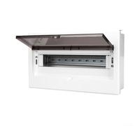 Caja de distribución, Chint NEX5C Caja de distribución para el hogar con disyuntor de aire, caja de interruptor de alimentación oculta, panel de riel de cableado (16 circuitos)