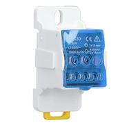 Caja de Distribución de Bloque de Terminales de Conductor de Latón, Carcasa Ignífuga para Uso Universal, 1 Paquete (Blue)