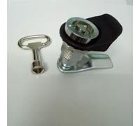 Caja de distribución de cerradura de leva tensora telescópica, Panel exterior, gabinete de Control eléctrico, cerradura de cilindro de gabinete de energía, 1 Uds.(With key)