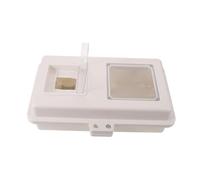 Caja de Distribución Eléctrica con Riel Din Monofásica Exterior Ip54 | Ventana Transparente, Policarbonato y Plástico Blanco, Montaje en Pared, Acceso Rápido para Hogar y Electricistas
