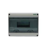 Caja de distribución impermeable de plástico HT-5/8/12/15/18/24, caja de distribución de montaje en panel, caja de conexiones impermeable for exteriores IP65(HT-12-250 * 195 * 110mm)