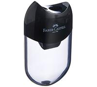 Faber-Castell Caja de doble sacapuntas color negro