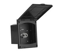 Caja de Ducha Exterior, Alta Resistencia ABS, Ducha Exterior Portátil sin Cabezal for Campistas, Navegantes, Viajeros en Autocaravana