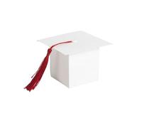 Caja de dulces de 5/10 Uds., sombrero de soltero, Ideas de regalo para galletas de graduación, caja de embalaje, bolsa, suministros para fiestas de graduación, 2,10 Uds.