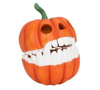 Caja de dulces de calabaza de Halloween - Contenedor de tratado de resina, creativo soporte de decoración de escritorio | Almacenamiento de bocadillos de fiesta para niños Adultos de otoño Props de ma