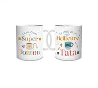 Caja de duo tatas tonton tata a purpurina
