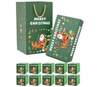 Caja de efectivo Feliz Navidad: caja de dinero, contenedor plegable creativo, estuche para fiestas, juguete para fiestas, idea de regalo festivo | Ideal para bodas, cumple