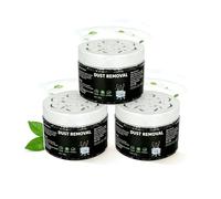 Caja de eliminación de polvo para interiores Air Purification Dusts, Air Magic Box Absorbe el polvo, neutralizador de olores y ambientador para dormitorio, armario, cocina y coche (3 unidades)