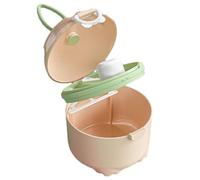 Caja de embalaje de leche en polvo,Contenedor de viaje para leche en polvo - Contenedor de viaje en polvo para suplementos para niños - Uso conveniente del viaje de los nuevos padres del