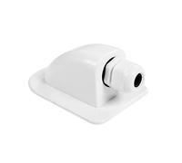 Caja de Empalme for automóvil Entrada Cable Techo Cable Solar prensaestopas Entrada for Autocaravana Accesorio for Anti-Ultravioleta,Ahorro de Espacio Compacto(Bianco,1)
