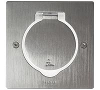 Caja de empotrar en sueloLegrand 089700 Mosaic 2 modulos Inox